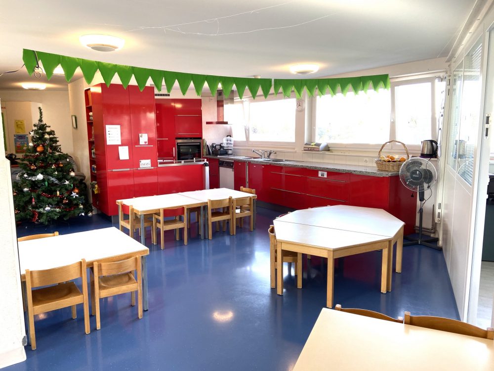 Cuisine et salle à manger de L'Attique